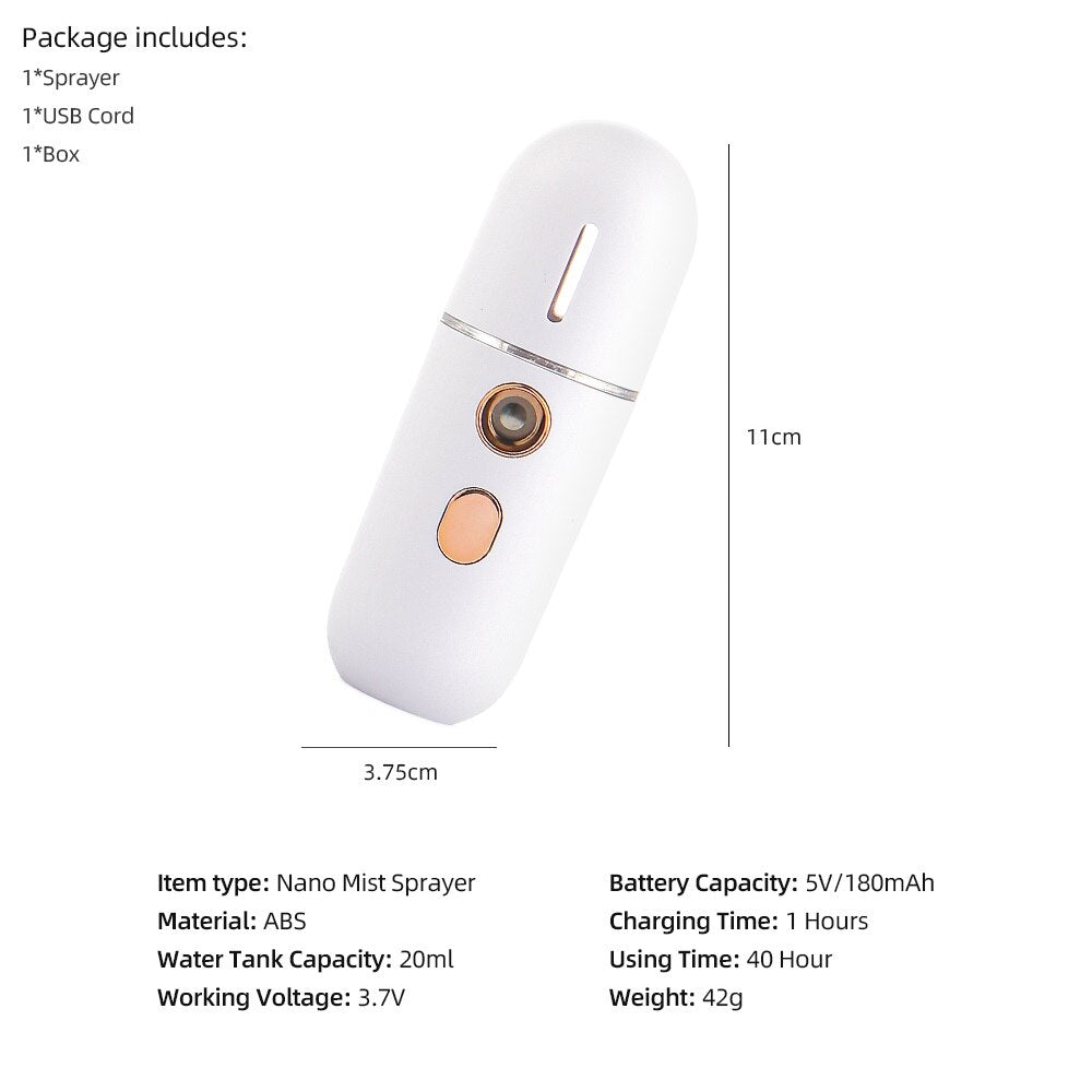 Mini Facial Skin Moisturizing Sprayer
