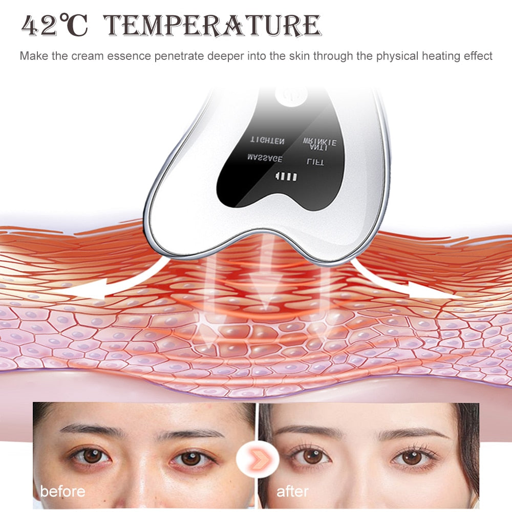 Skin Scraping Facial Massager