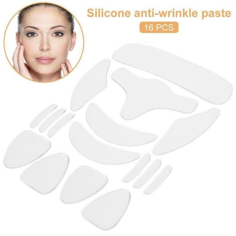 16pcs Reusable Silicone Patches Anti Rimpel Pads