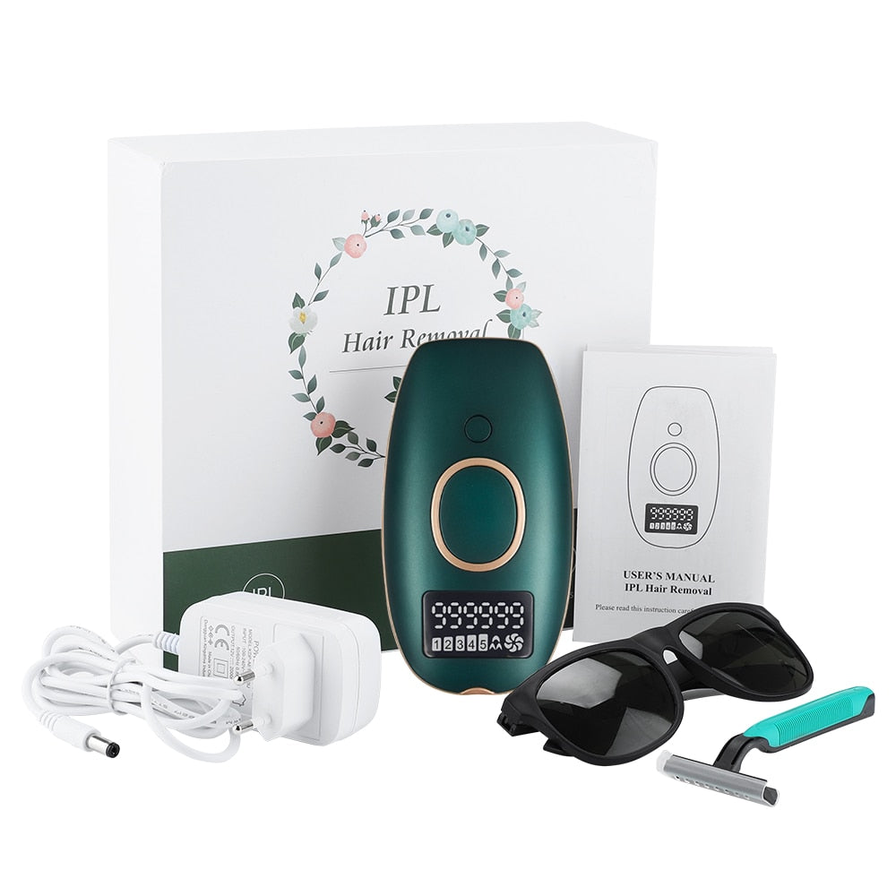 999999 Flashes Laser Epilator