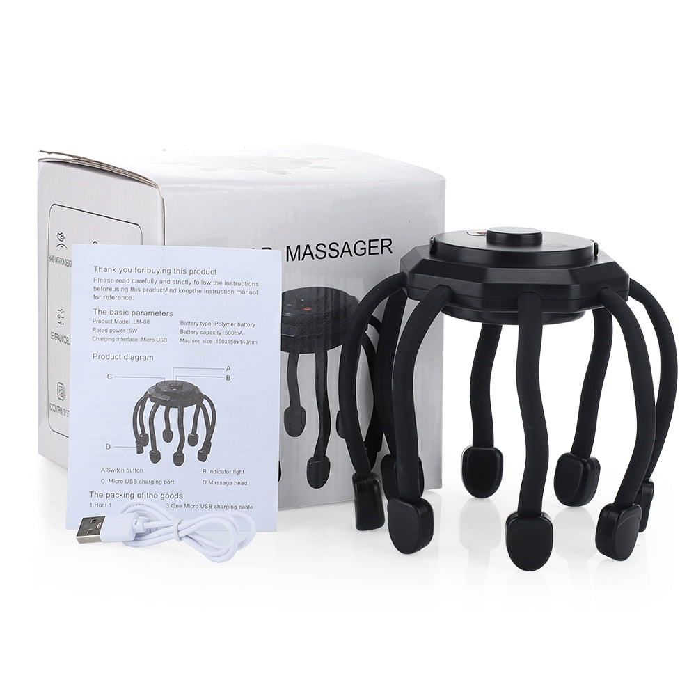 Electric Octopus Claw Scalp Massager