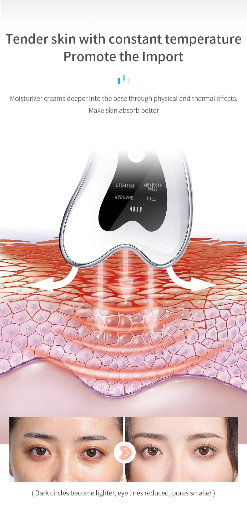 Skin Scraping Facial Massager