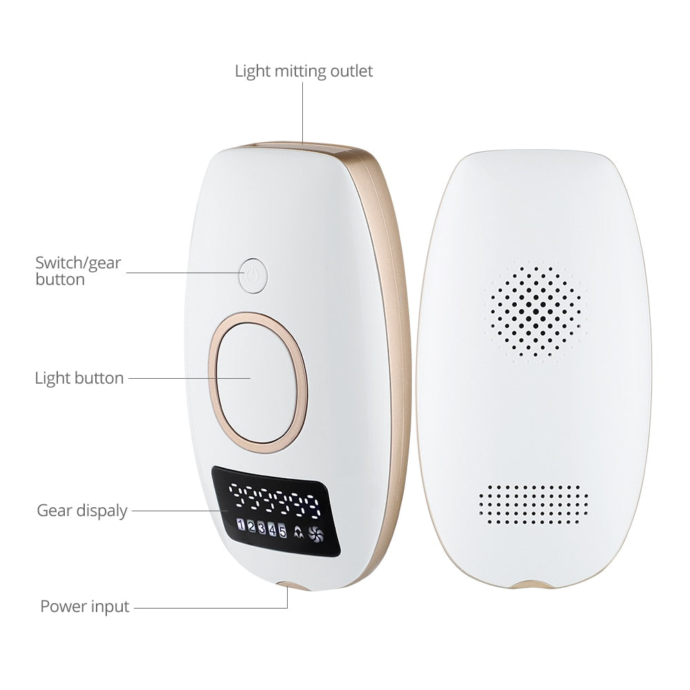 999999 Flashes Laser Epilator