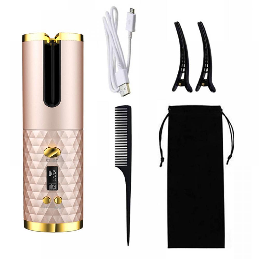 Cordless Automatic Wireless Hair Curler