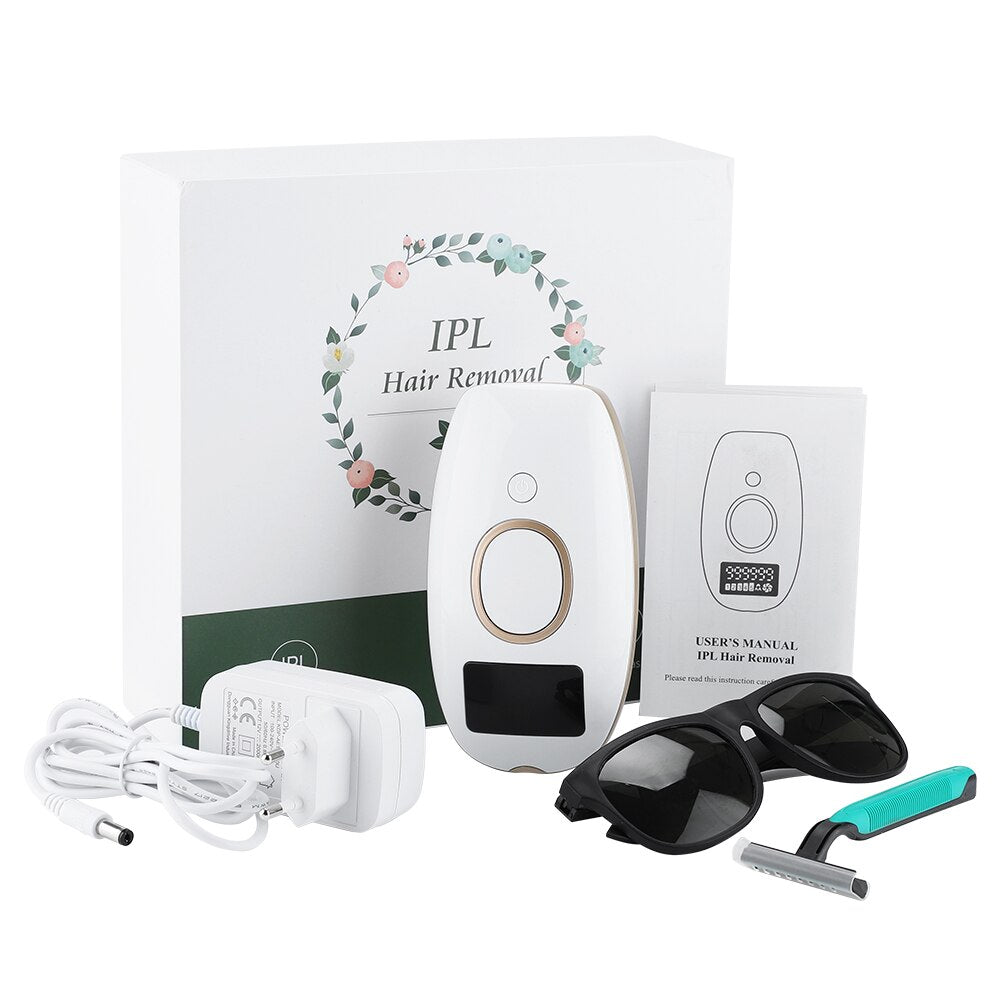 999999 Flashes Laser Epilator
