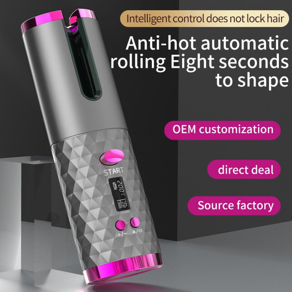 Cordless Automatic Wireless Hair Curler