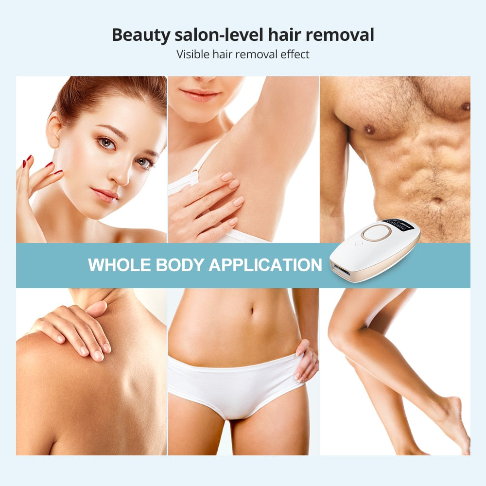 999999 Flashes Laser Epilator
