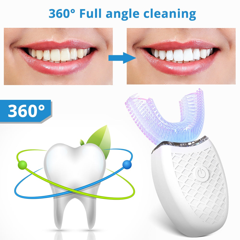 Automatic Sonic Electric Toothbrush U Type